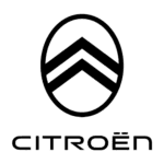 Dunkles, transparentes Logo von der Automarke Citroen