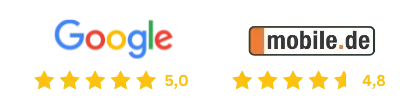 Google und mobile.de Bewertung für Inception Media aus München